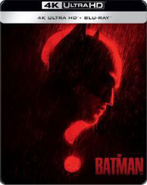 Matt Reeves - Batman (2022) (4K UHD + 2 Blu-ray) - limitált, fémdobozos változat ("Red Question Mark" steelbook)