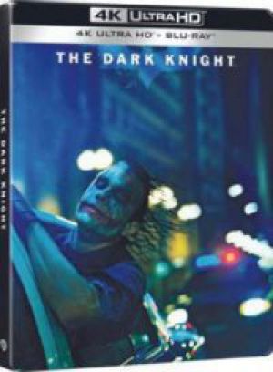 Christopher Nolan - Batman - A sötét lovag (4K UHD + 2 Blu-ray) - limitált, fémdobozos változat (steelbook)
