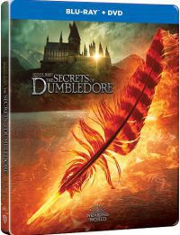 David Yates - Legendás állatok és megfigyelésük - Dumbledore titkai (Blu-ray + DVD) - limitált, fémdobozos változat ("Phoenix Feather" steelbook)