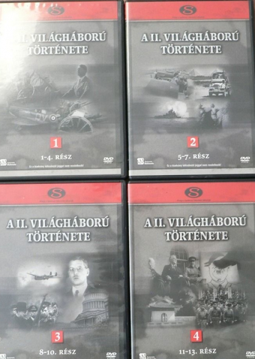 Matthew Hall - A II. Világháború története 3. (8-10. rész) (DVD)
