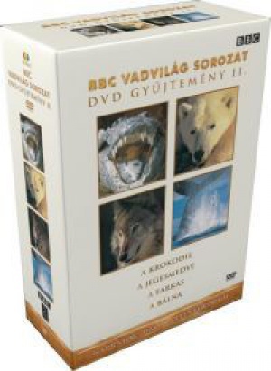 Több rendező - BBC Vadvilág sorozat 2. (Krokodil, Jegesmedve, Farkas, Bálna) (4 DVD)