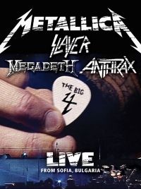több rendező - Metallica, Slayer, Megadeth, Anthrax - The Big 4 Live From Sofia, Bulgaria (2 DVD)