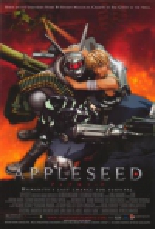 Appleseed – A jövő harcosai (DVD) *Japán rajzfilm* *Extra változat* *Antikvár-Kiváló állapotú*