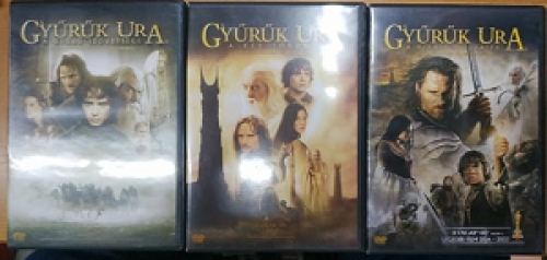 Peter Jackson - A Gyűrűk Ura trilógia (Extra változat) (6 DVD) *Antikvár-Kiváló állapotú* *Magyar kiadás*