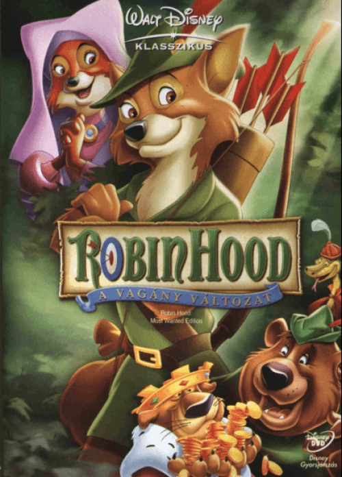Wolfgang Reitherman - Robin Hood - A vagány változat (DVD)