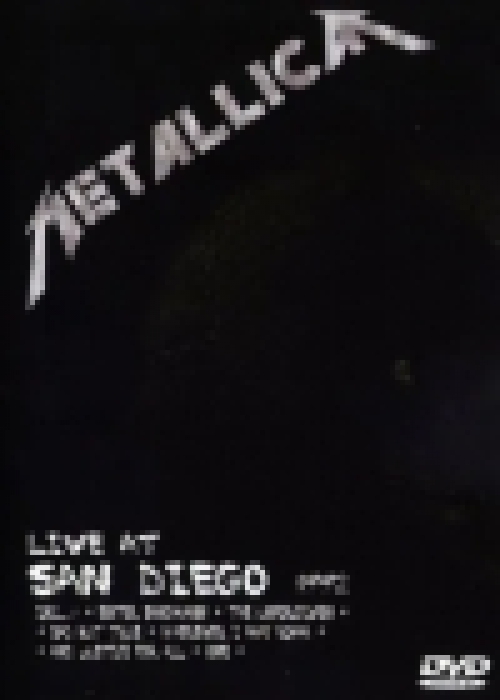 Metallica-Live At San Diego *1992*  (DVD)  *Antikvár-Kiváló állapotú*