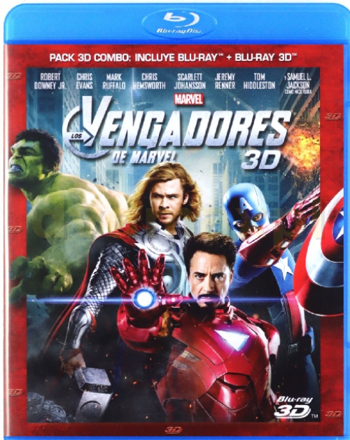 Joss Whedon - Bosszúállók *2012* (3D Blu-ray + Blu-ray)