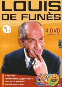 Louis De Funes, Serge Korber;  Robert Dhéry;   Denys De La Patelliére - Louis De Funés gyűjtemény 1. (4 DVD)