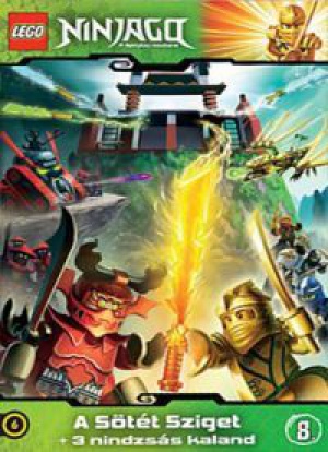 Több rendező - Lego Ninjago 8. - A sötét sziget + 3 nindzsás kaland (DVD)