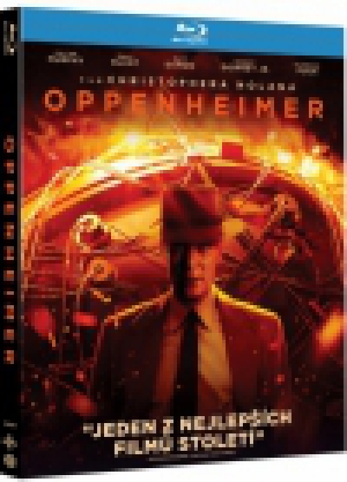 Oppenheimer (Blu-ray+bonus disk) *Angol hangot és Angol feliratot tartalmaz*