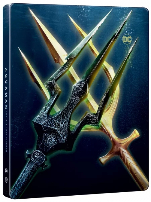 James Wan - Aquaman és az Elveszett Királyság (Blu-ray+DVD) -limitált, fémdobozos kiadás *Import-Angol hangot és Angol feliratot tartalmaz*