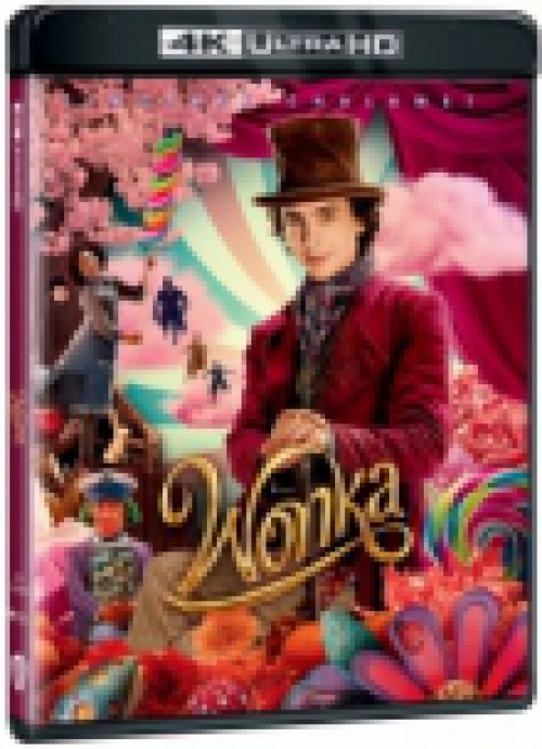 Wonka (4K UHD + Blu-ray) *Import-Angol hangot és Angol feliratot tartalmaz*