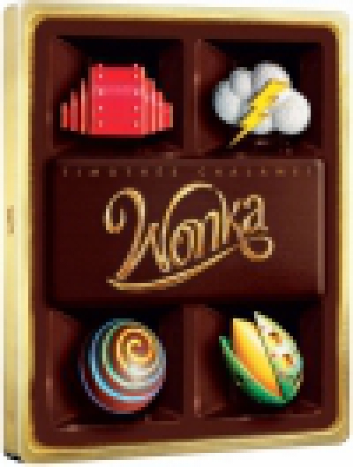 Wonka (4K UHD + Blu-ray) limitált, fémdobozos *Import-Angol hangot és Angol feliratot tartalmaz*