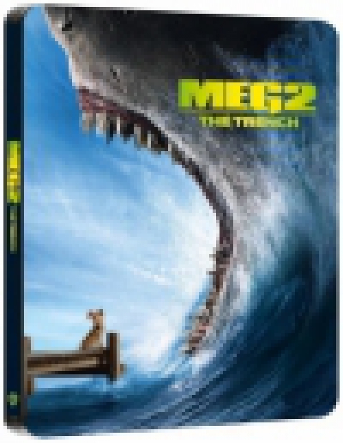 Meg 2 - Az árok (4K UHD + Blu-ray) limitált, fémdobozos *Import - Angol hanggal és angol felirattal*