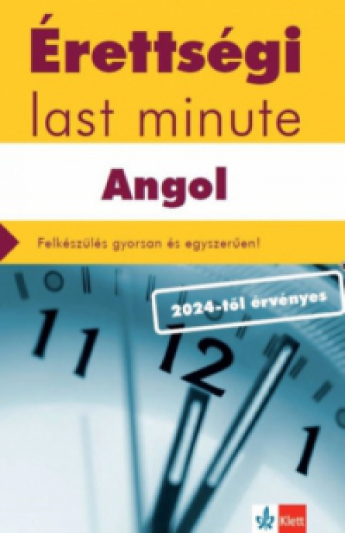 Pojják Klára - Érettségi Last minute - Angol