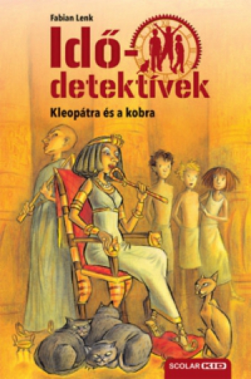 Fabian Lenk - Kleopátra és a kobra - puhatáblás