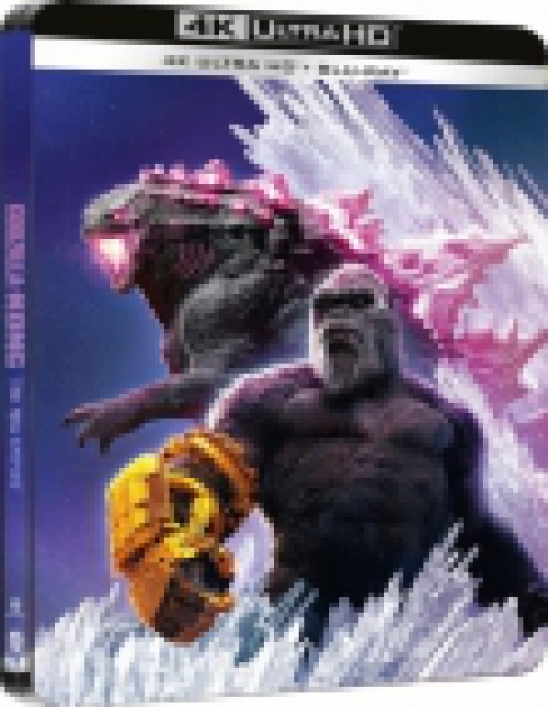 Godzilla x Kong: Az Új Birodalom (4K UHD Blu-ray + BD) *Limitált, fémdobozos változat - Blue *Kék* *Import-Angol hangot és Angol feliratot tartalmaz*