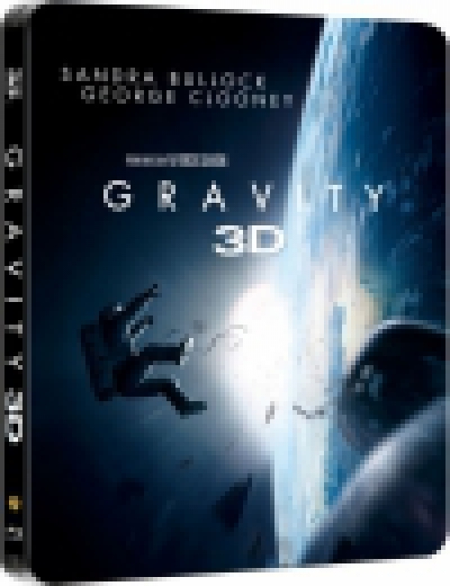 Gravitáció (3D Blu-ray + BD) *Limitált, fémdobozos változat* *Antikvár - Kiváló állapotú*