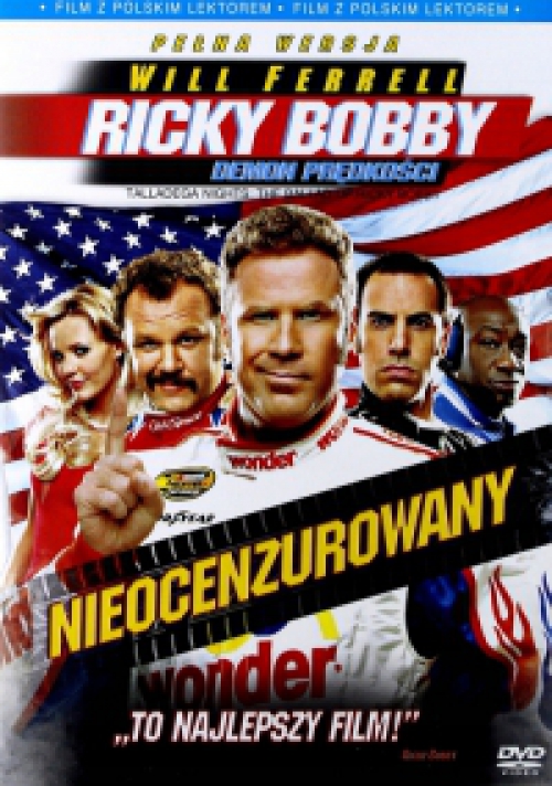 Adam McKay - Taplógáz - Ricky Bobby legendája (DVD) *Import-Magyar szinkronnal*