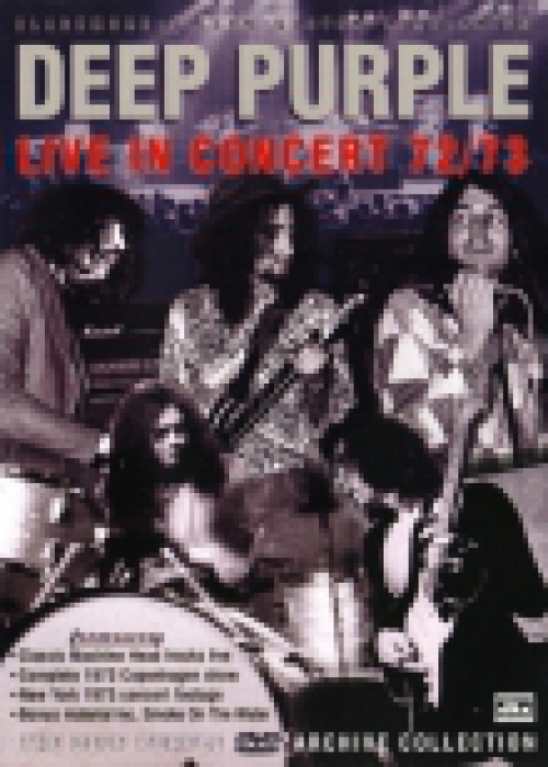 Deep Purple - Live in concert 72/73 (DVD) *Antikvár - Kiváló állapotú*