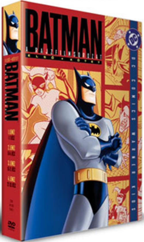 több rendező - Batman - A rajzfilmsorozat 1. évad 1. kötet (4 DVD) *Antikvár - Kiváló állapotú*