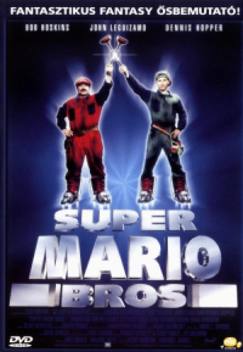 Rocky Morton, Annabel Jankel - Super Mario Fivérek (1993) (DVD) *Antikvár - Kiváló állapotú*