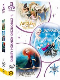 Chris Buck, Brenda Chapman, Byron Howard, Nathan Greno, Mark Andrews, Jennifer Lee - Disney hősnők díszdoboz 1. (Disney varázslatos karácsonya-sorozat) (3 DVD)