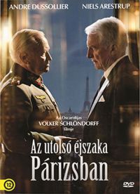 Volker Schlöndorff - Az utolsó éjszaka Párizsban (DVD)