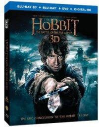 Peter Jackson - A hobbit: Az öt sereg csatája - négylemezes, lentikuláris borítós változat (2 BD3D + 2 BD) (20304)