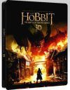 A hobbit: Az öt sereg csatája - négylemezes, fémdobozos változat (steelbook) (2 Blu-ray 3D + 2 Blu-ray) (20267)
