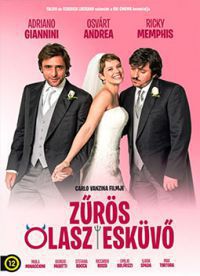 Carlo Vanzina - Zűrös olasz esküvő (DVD) *Osvárt Andrea*