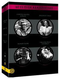 Mel Gibson, George Cukor, Michael Curtiz, John Huston, Howard Hawks - A 40-es évek klasszikusai gyűjtemény (4 DVD)