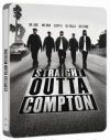 Straight Outta Compton - limitált, fémdobozos változat (steelbook) (Blu-Ray) *Antikvár-Kiváló állapotú-Magyar kiadás*