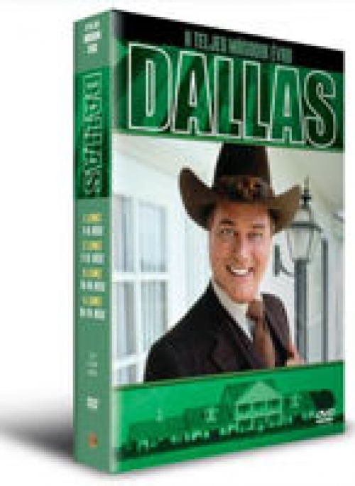 Dwight Adair, Barry Crane  - Dallas - 2. évad (4 DVD) - Klasszikus *Antikvár - Kiváló állapotú)