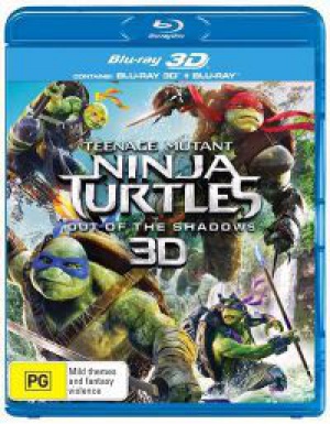 Dave Green - Tini Nindzsa Teknőcök: Elő az árnyékból (3D Blu-ray)