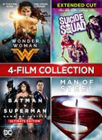Zack Snyder, Patty Jenkins, David Ayer - DC Moziverzum 4 filmes gyűjtemény (4 DVD)
