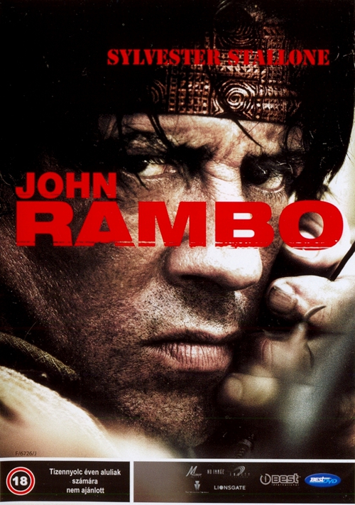 Sylvester Stallone  - John Rambo (DVD) *Antikvár-Kiváló állapotú*